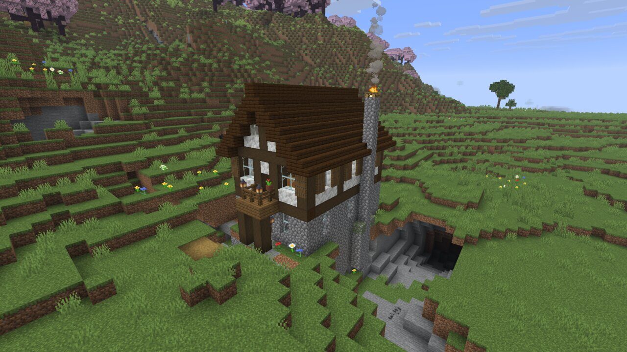 The building placed in the world